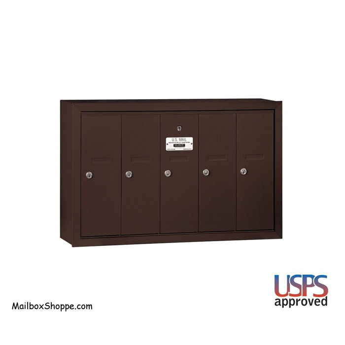 3505 5 door apartment mailbox
