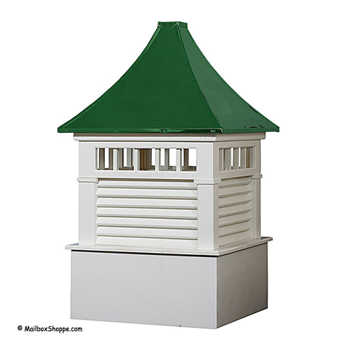 Norwood Transom Cupola Aluminum Roof