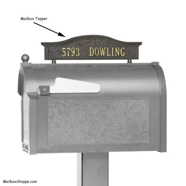 Whitehall Mailbox Topper