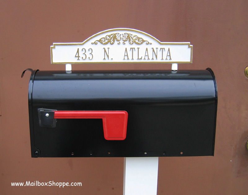 Arch Top Mailbox Sign